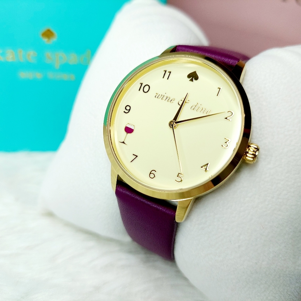 🎀 Kate Spade wine and dine watch